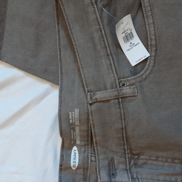 Old Navy O.G. Straight High Rise Jeans- Size 20, NWT, light brown - Picture 2 of 6